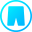 A pants logo
